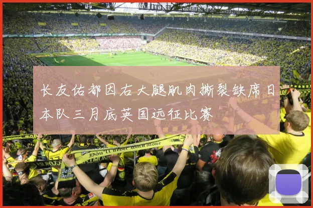 长友佑都因右大腿肌肉撕裂缺席日本队三月底英国远征比赛